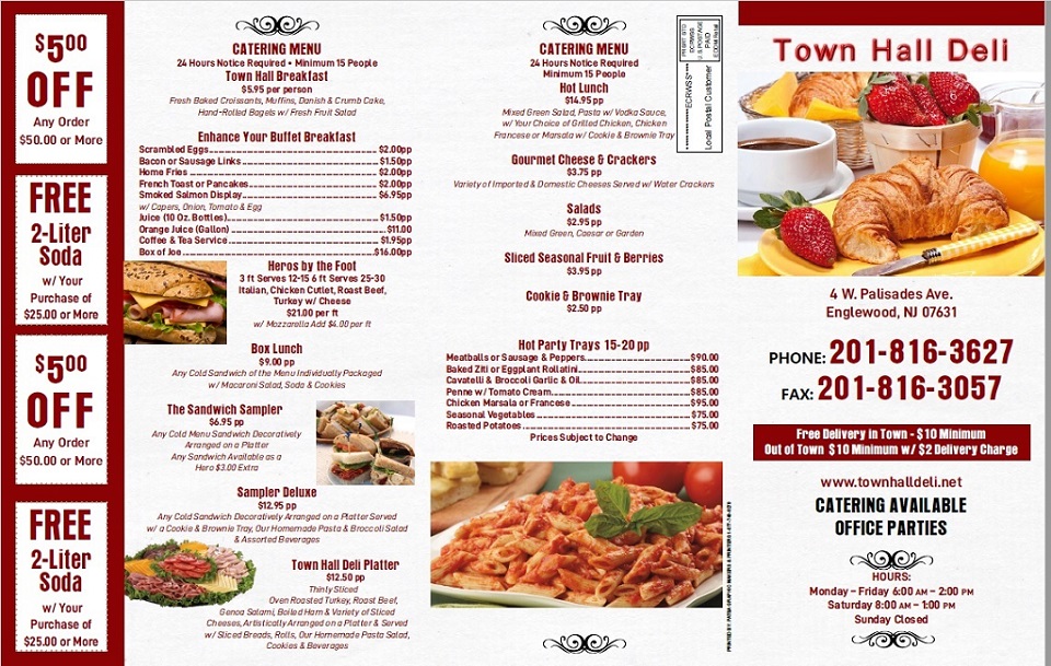 Our Menu